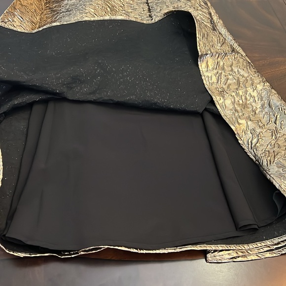 Antonio Melani Bridgett Jacquard One Shoulder Asymmetrical A-Line Dress - Picture 10 of 12